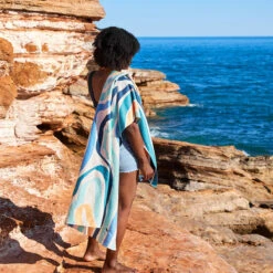 Dock & Bay Dock & Bay Quick Dry Towels - Groovy Dunes -Dock & Bay Shop 11 BROOME22 TOWLB SGW GROOVY 032 SQ X3