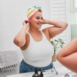 Dock & Bay Dock & Bay Hair Wraps - Rainbow Skies -Dock & Bay Shop 11 HOME23 HAIRW SUM RAINB D2 049 SQ X3