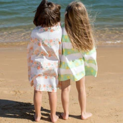Dock & Bay Outlet Dock & Bay Kids Beach Towels - Peach Party - Outlet -Dock & Bay Shop 11 KIDSPATONGA21 TOWLB KID S4 004 SQ X3