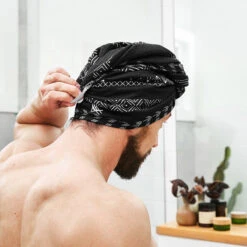 Dock & Bay Dock & Bay Hair Wraps - Set (4) -Dock & Bay Shop 11 MUSEHOME22 HAIRW HID BLACK 07 SQ X3