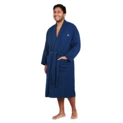 Dock & Bay Dock & Bay Bath Robe - Nautical Navy 28 Dock & Bay Dock & Bay Bath Robe - Nautical Navy -Dock & Bay Shop 11 ROBE CLA NAVY M 003 X3