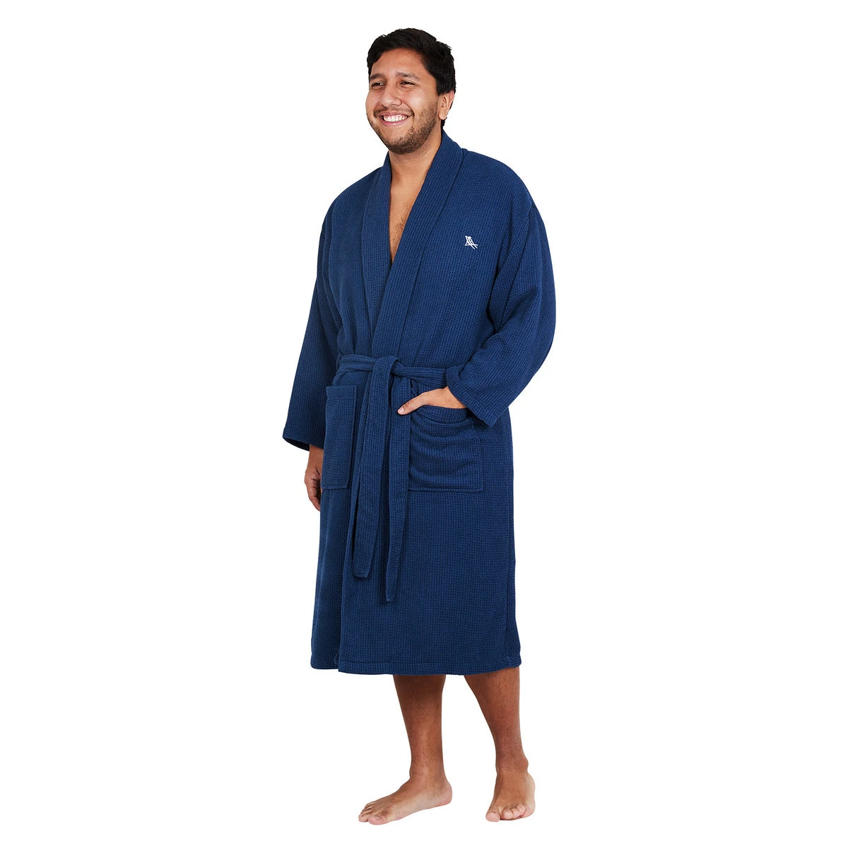 Dock & Bay Dock & Bay Bath Robe - Nautical Navy 13 Dock & Bay Dock & Bay Bath Robe - Nautical Navy - Image 11