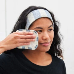 Dock & Bay Dock & Bay Makeup Headband - Storm Cloud -Dock & Bay Shop 12 HOMEAUS23 HEADW CBH NAVY J 023 SQ X3