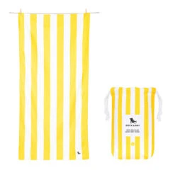 Dock & Bay Dock & Bay Quick Dry Towels - Bring The Brightness (Set Of 6) -Dock & Bay Shop 12 TOWLB CAB YELL combo linepouch lg X3