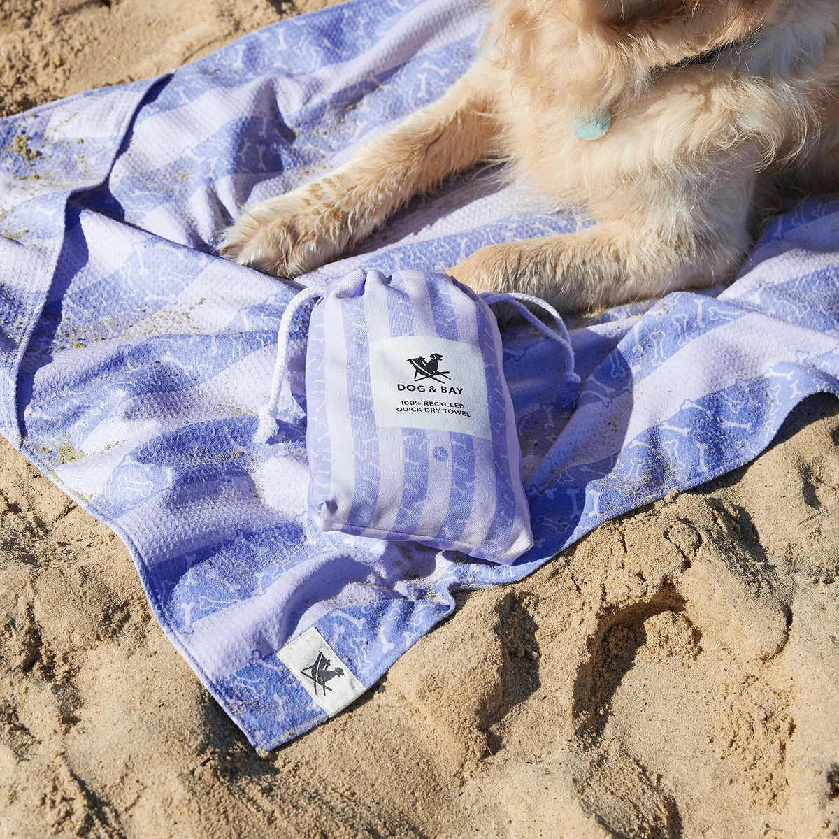 Dock & Bay Dock & Bay Dog Towels - Pawfect Purple 15 Dock & Bay Dock & Bay Dog Towels - Pawfect Purple - Image 13