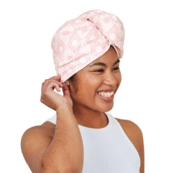 Dock & Bay Dock & Bay Hair Wraps - Diamond Pink -Dock & Bay Shop 13 HAIRW GEO PINK LIFE 002 X3