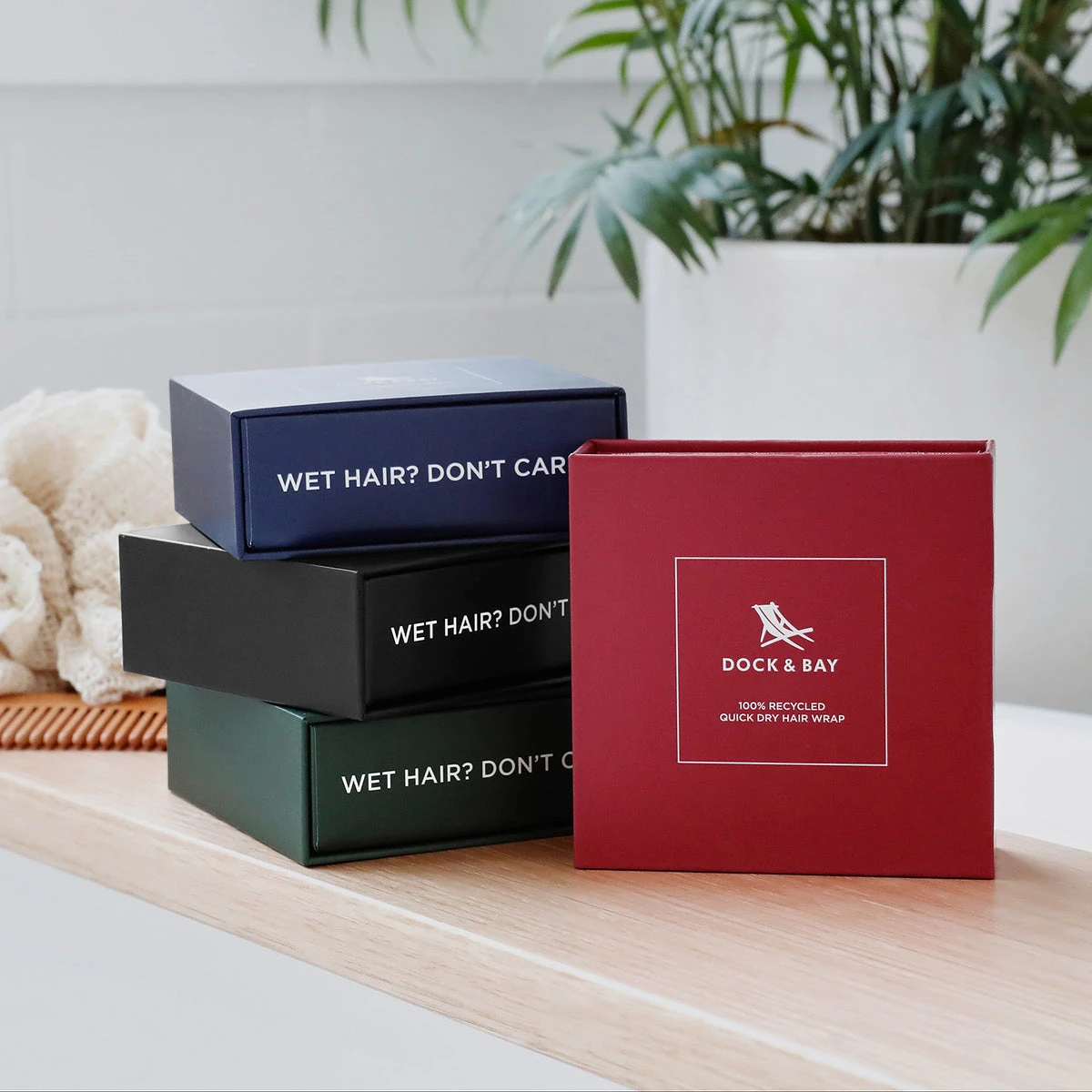 Dock & Bay Outlet Dock & Bay Hair Wrap - Quick Dry Hair Towel - Atacama Khaki - Outlet 16 Dock & Bay Outlet Dock & Bay Hair Wrap - Quick Dry Hair Towel - Atacama Khaki - Outlet - Image 14