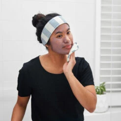 Dock & Bay Dock & Bay Makeup Headband - Storm Cloud -Dock & Bay Shop 13 HOMEAUS23 HEADW CBH NAVY J 087 SQ X3