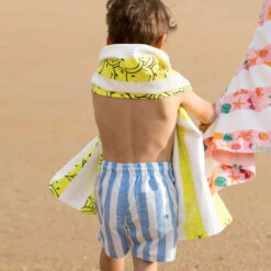 Dock & Bay Outlet Dock & Bay Kids Beach Towels - Doing Our Bit - Smiley - Outlet -Dock & Bay Shop 13 KIDSPATONGA21 TOWLB DOB SMILE 009 SQ X3