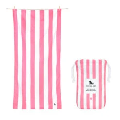 Dock & Bay Dock & Bay Quick Dry Towels - The Originals (Set Of 4) 30 Dock & Bay Dock & Bay Quick Dry Towels - The Originals (Set Of 4) -Dock & Bay Shop 13 TOWLB CAB PINK combo linepouch lg X3