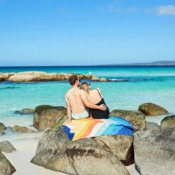 Dock & Bay Dock & Bay Quick Dry Towels - Chevron Chic -Dock & Bay Shop 14 BAYOFFIRES22 TOWLB SGW CHEVR 054 SQ X3