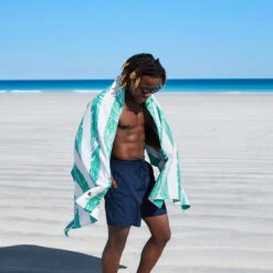 Dock & Bay Outlet Dock & Bay Quick Dry Towels - Palm Paradise - Outlet -Dock & Bay Shop 14 BROOME22 TOWLB FLO PALM 017 SQ X3