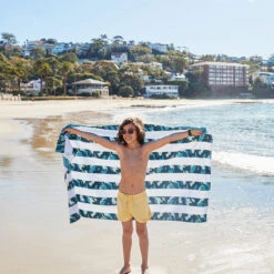 Dock & Bay Dock & Bay Kids Beach Towels - Cool Camo -Dock & Bay Shop 14 FAMILYBALMORAL22 TOWLB KID CAMO 018 SQ X3