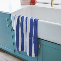 Dock & Bay Dock & Bay Tea Towels - Set A (2) -Dock & Bay Shop 14 HOMEUK23 TEATWL BLUJAM 005 SQ X3