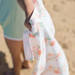 Dock & Bay Outlet Dock & Bay Kids Beach Towels - Peach Party - Outlet -Dock & Bay Shop 14 KIDSPATONGA21 TOWLB KID PEACH 009 SQ X3