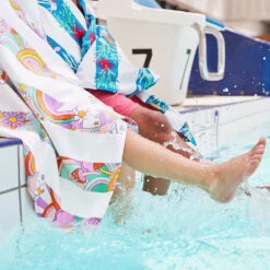 Dock & Bay Dock & Bay Kids Beach Towels - Pink Power -Dock & Bay Shop 14 KIDSPOOL22 TOWLB KID 018 SQ X3