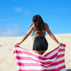 Dock & Bay Dock & Bay Quick Dry Towels - Perfectly Paired (Set Of 4) 31 Dock & Bay Dock & Bay Quick Dry Towels - Perfectly Paired (Set Of 4) -Dock & Bay Shop 14 SANDDUNES20 CAB PINK S11 015 SQ X3 fb0b4474 33ac 4a7d a03c 92201abb3524