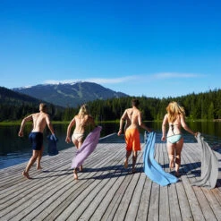 Dock & Bay Dock & Bay Quick Dry Towels - Meadow Lilac -Dock & Bay Shop 14 WHISTLER17 TOWLF ESS S1 039 SQ X3