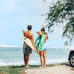 Dock & Bay Dock & Bay Picnic Bundle - Blueberry Pie Blanket + 4 Cabana Towels - Set B 29 Dock & Bay Dock & Bay Picnic Bundle - Blueberry Pie Blanket + 4 Cabana Towels - Set B -Dock & Bay Shop 15 HAWAII17 CABANA GREEN 027 SQ X3