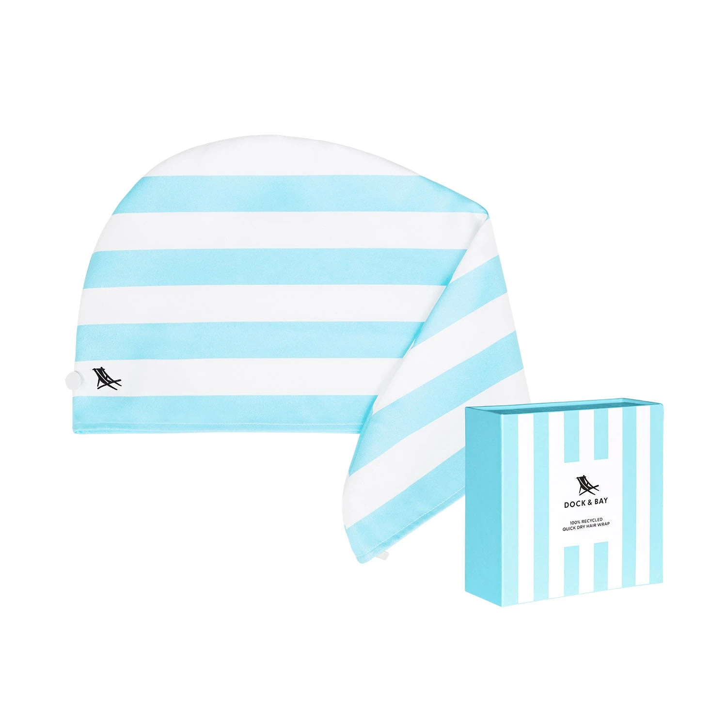 Dock & Bay Kids Dock & Bay Kids Hair Wraps - Tulum Blue 12 Dock & Bay Kids Dock & Bay Kids Hair Wraps - Tulum Blue - Image 10