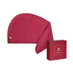 Dock & Bay Outlet Dock & Bay Hair Wrap - Quick Dry Hair Towel - Halong Burgundy - Outlet -Dock & Bay Shop HAIRW CLA DKRED R