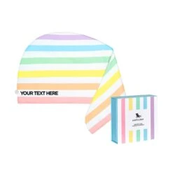 Dock & Bay Personalised Dock & Bay Hair Wraps - Unicorn Waves - Customised Embroidery Personalised For You -Dock & Bay Shop HAIRW SUM UNICN PERS