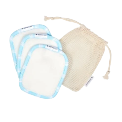 Dock & Bay Dock & Bay Makeup Removers - Set (5) -Dock & Bay Shop MAKUP HOM 3PAK LTBLU combo pouch X3