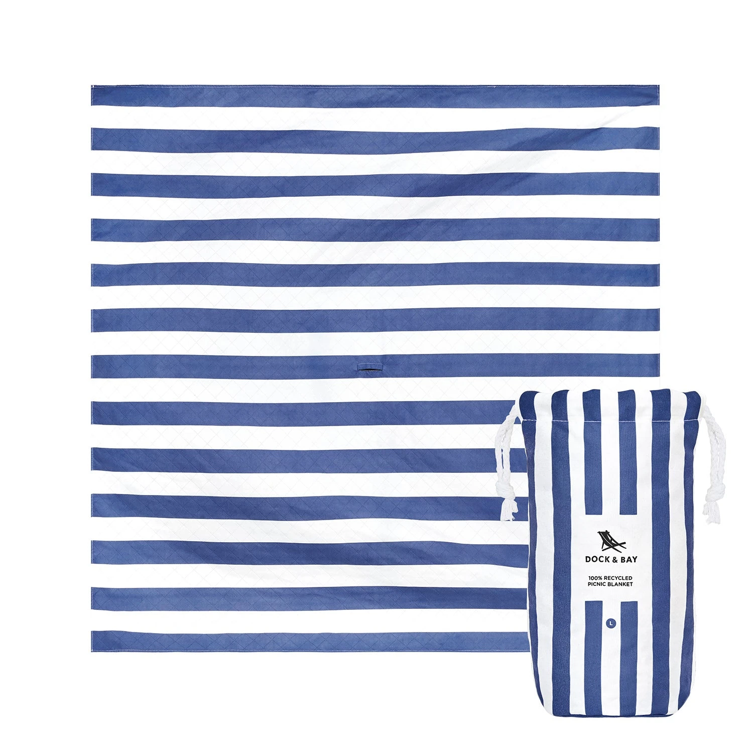 Dock & Bay Dock & Bay Picnic Blanket - Whitsunday Blue 19 Dock & Bay Dock & Bay Picnic Blanket - Whitsunday Blue - Image 17
