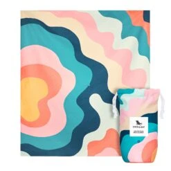 Dock & Bay Dock & Bay Picnic Blanket - Get Wavy -Dock & Bay Shop PICNIC SGW XL GETWAV fc6519f2 83f8 4cb7 9a4b b7f4156264e1