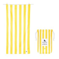 Dock & Bay Dock & Bay Quick Dry Towels - Boracay Yellow -Dock & Bay Shop TOWLB CAB LG YELL R