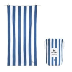 Dock & Bay Dock & Bay Kids Beach Towels - Whitsunday Blue -Dock & Bay Shop TOWLB CAB MD NAVY 25a72eff 8851 464e bf44 746334c0754d