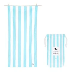 Dock & Bay Dock & Bay Quick Dry Towels - Tulum Blue -Dock & Bay Shop TOWLB CAB XL LTBLU