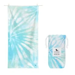 Dock & Bay Dock & Bay Quick Dry Towels - Swirled Seas -Dock & Bay Shop TOWLB TYD XL BLUE f8f5eccd 154c 4d97 afc5 9263e74cf884