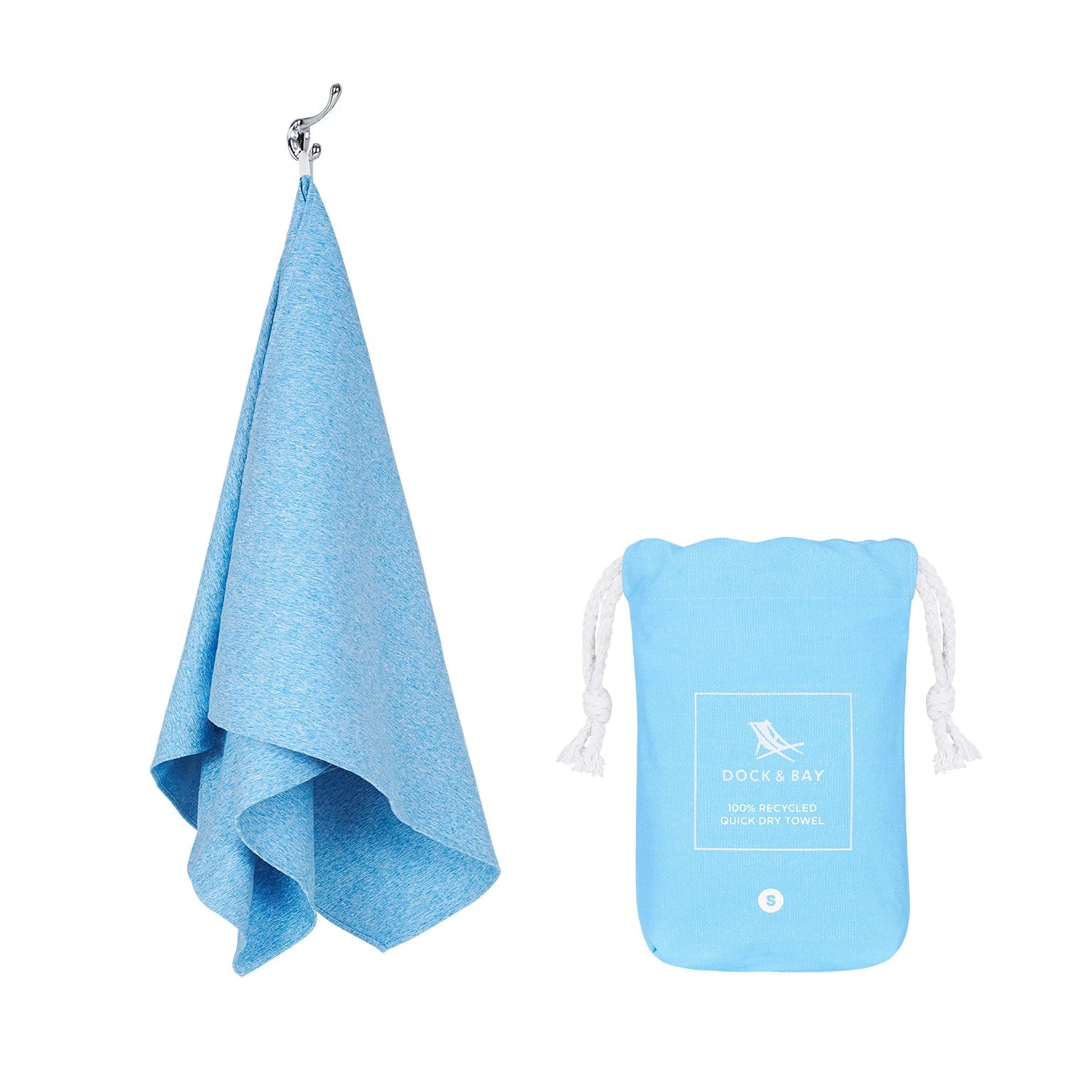 Dock & Bay Dock & Bay Quick Dry Towels - Lagoon Blue 20 Dock & Bay Dock & Bay Quick Dry Towels - Lagoon Blue - Image 18