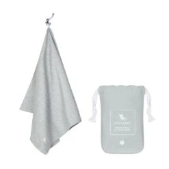Dock & Bay Dock & Bay Quick Dry Towels - Mountain Grey -Dock & Bay Shop TOWLF ESS SM GREY R