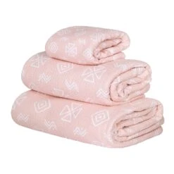 Dock & Bay Outlet Dock & Bay Bath Towels - Set Of 3 (3) - Outlet 29 Dock & Bay Outlet Dock & Bay Bath Towels - Set Of 3 (3) - Outlet -Dock & Bay Shop TOWLH HID 3SET PINK